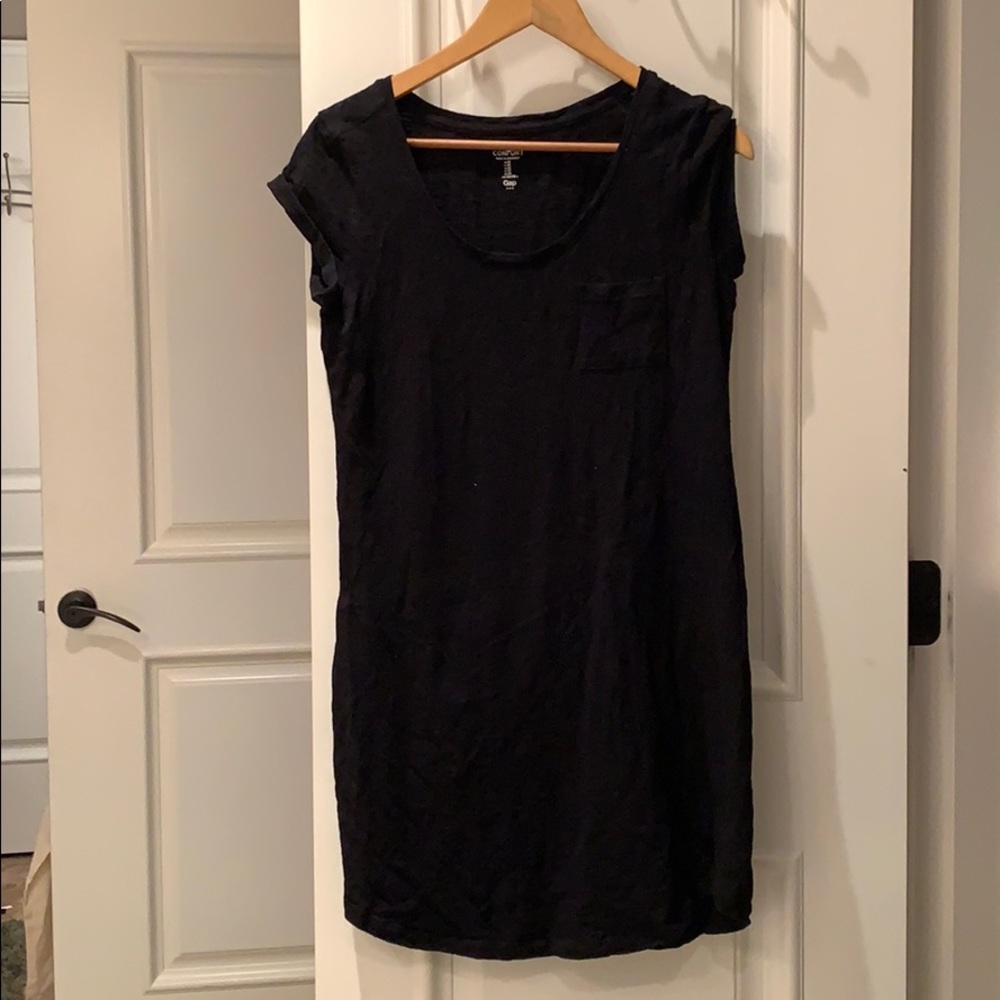 Black T-Shirt Dress